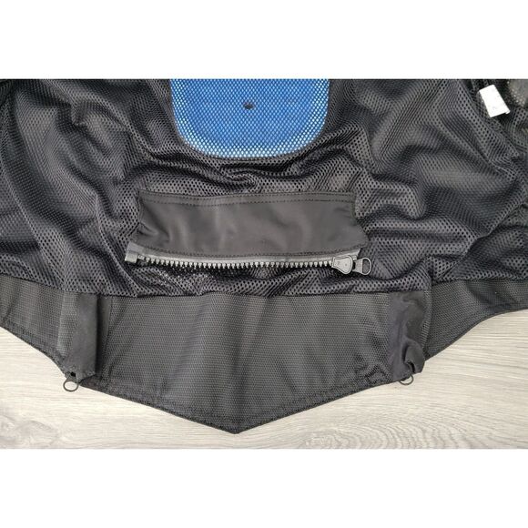 Joe Rocket Womens L Cleo Mesh Motorcycle Jacket Black No Liner Back Pad Only - Picture 10 of 15